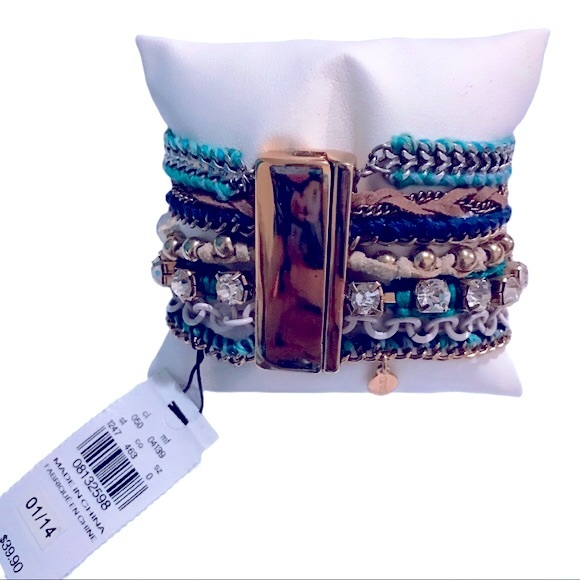 Express Boho Multi Strand Magnetic Bracelet - Picture 3 of 8